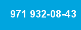 971 932-08-43 971 932-08-43